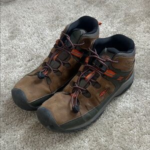 Keen Youth Targhee Mid Waterproof Hiking Shoes | EUC Size 6
